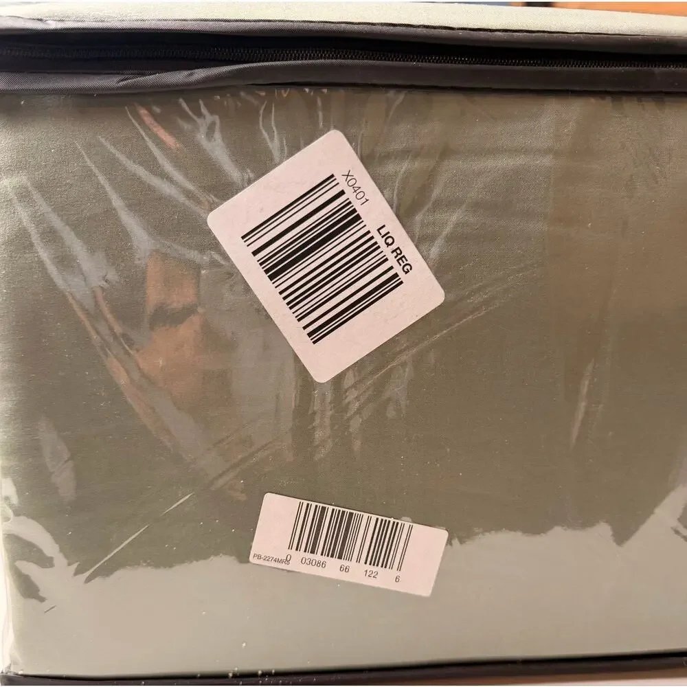 London Fog Garment Wash Sheet Set – King Size 4-Piece – Soft Sage Green